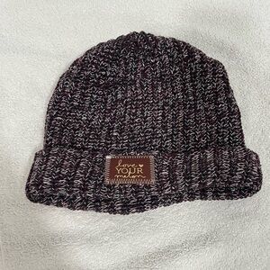 LOVE YOUR MELON beanie in heathered brown